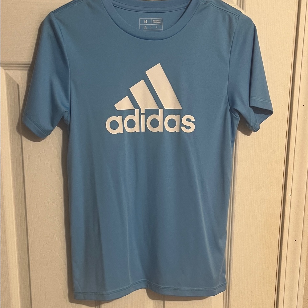 Adidas Kids Sky Blue Short Sleeve Tee